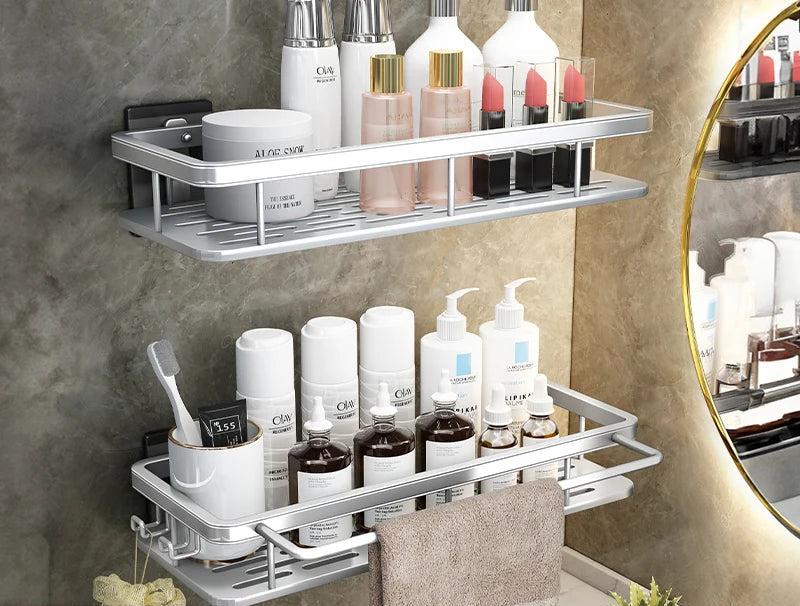Étagère de Douche Inox – Sans Perçage