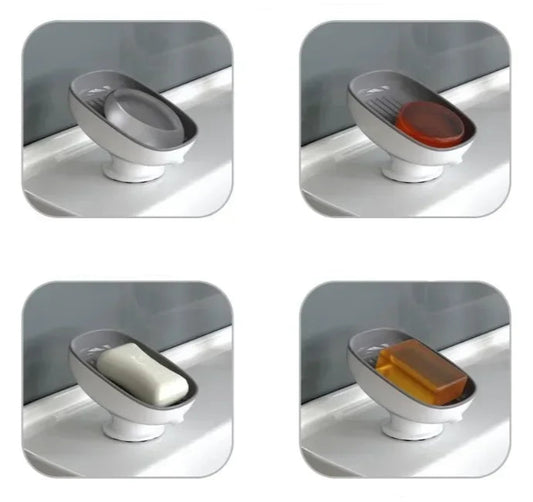 Porte-Savon à Ventouse avec Écoulement
