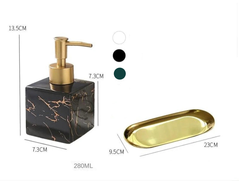 Distributeur Luxe Marbré