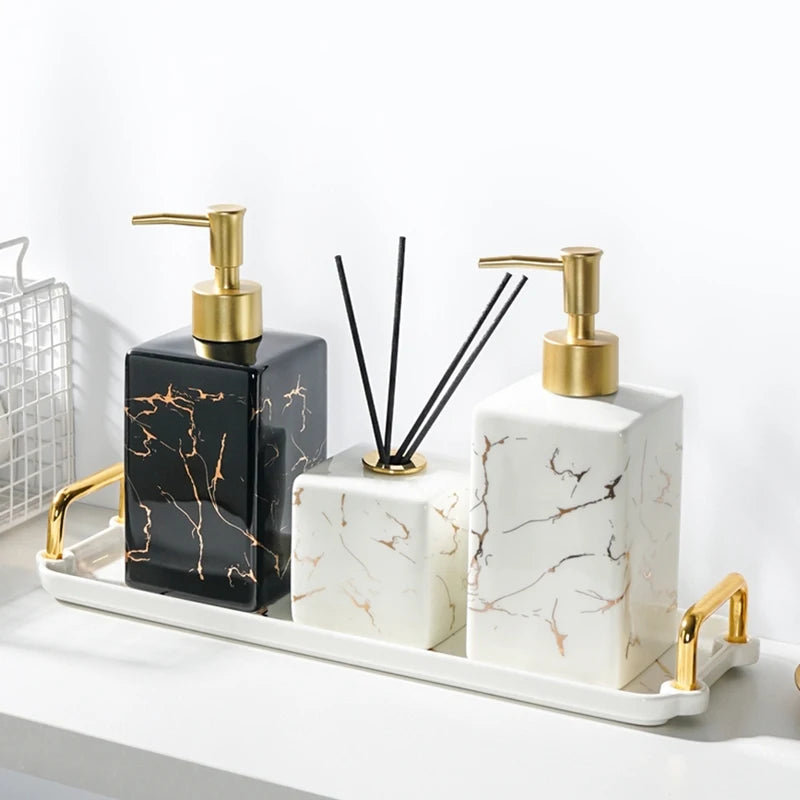 Distributeur Luxe Marbré