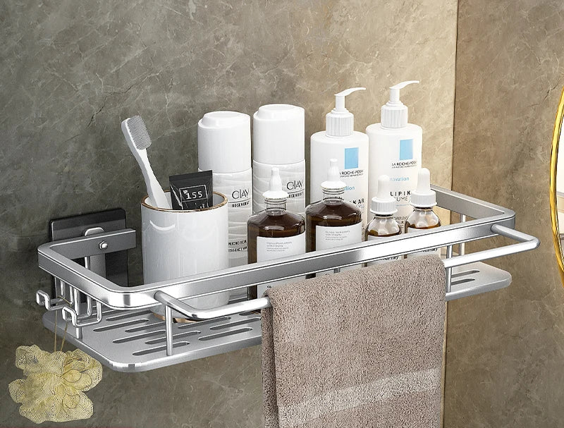 Étagère de Douche Inox – Sans Perçage
