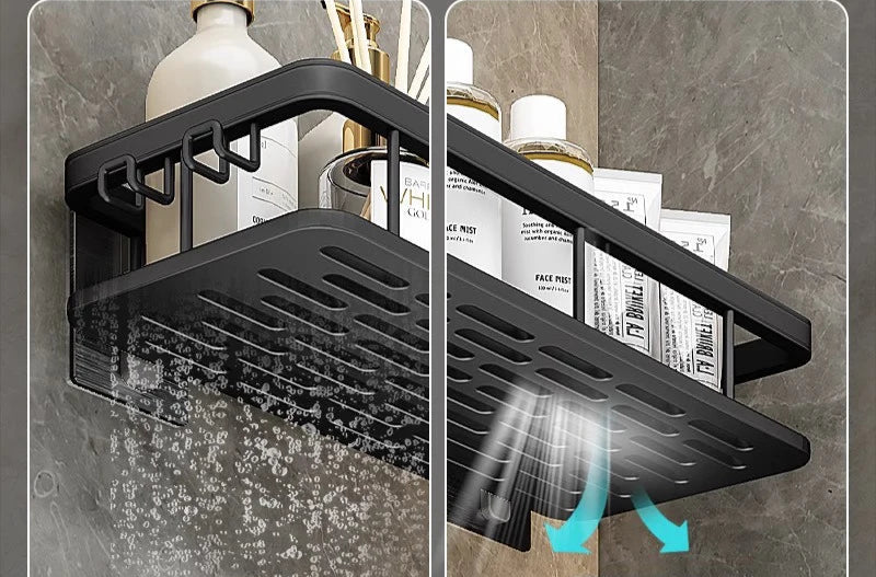 Étagère de Douche Inox – Sans Perçage