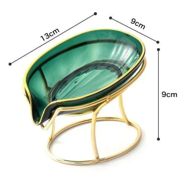 Porte-Savon Feuille Oréava – Design Élégant avec Auto-Drainage