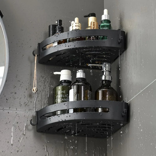 Étagères de Douche Sans Perçage – Lot de 1 à 3 Supports Muraux