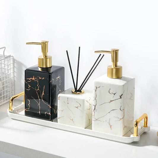 Distributeur Luxe Marbré
