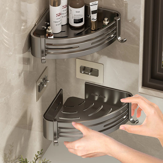 Étagère d’Angle de Douche – Fixation Murale Sans Perçage