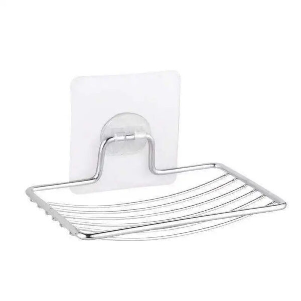 S283825d788aa447080351ef1167aca50h.jpg Porte-savon mural en acier inoxydable – Argenté